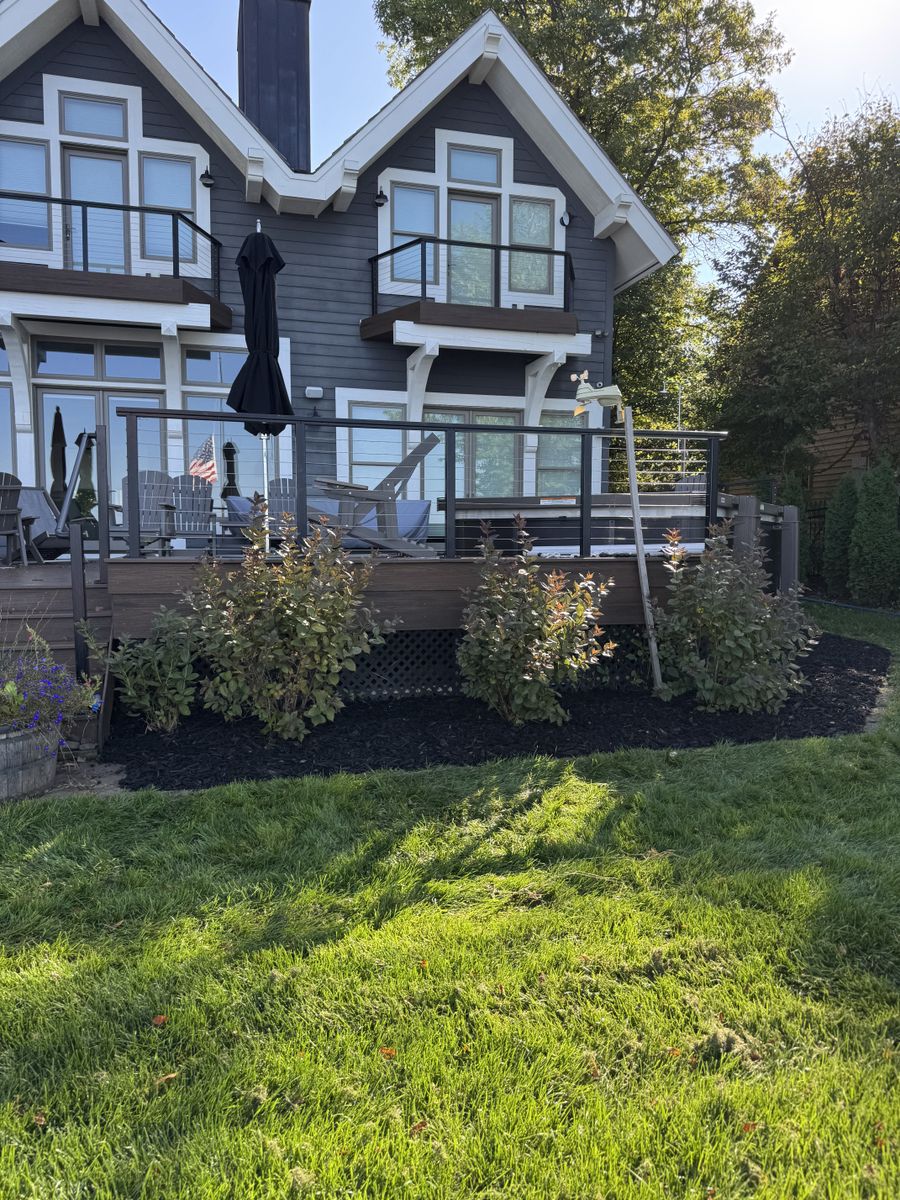 Mulch and Rock Installation for Bubba’s Seasonal Services in Buffalo, MN