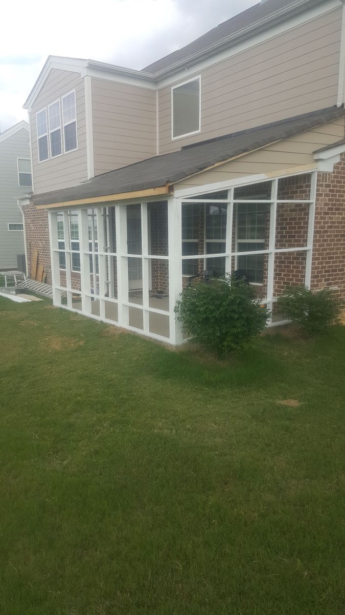 Deck Installation for Son of a Journey Remodeling in Dallas, NC