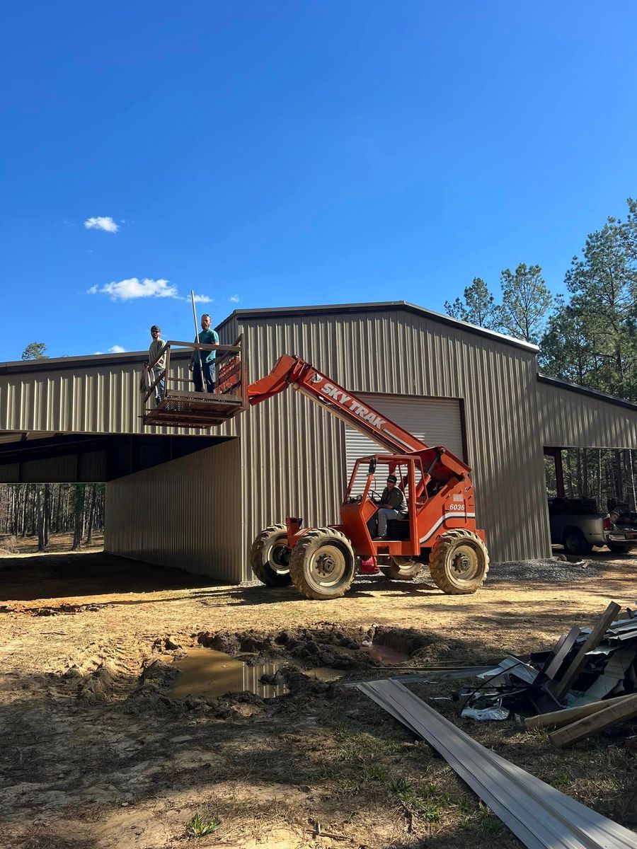 Metal Structures for Andys Welding Service and Metal Buildings in Magnolia, MS