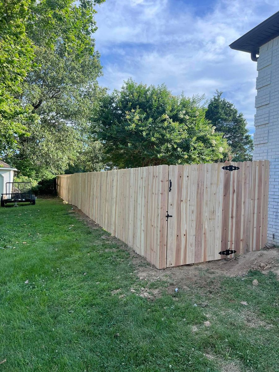 Fence Installation for KBM Fencing & More in Paragould, AR