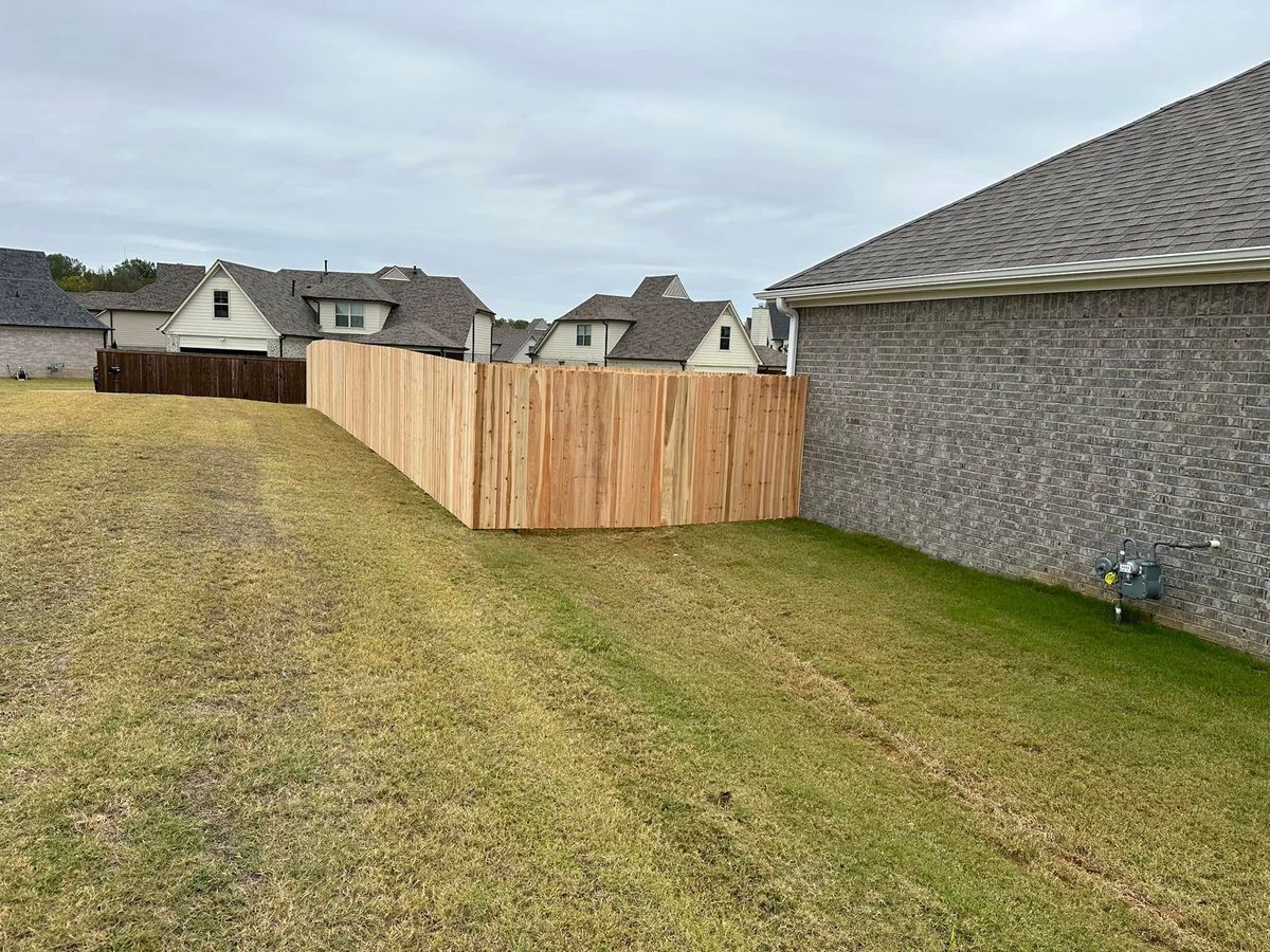 Fence Installation for Frontline Fencing LLC in Hernando, MS