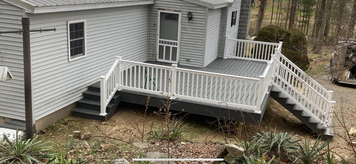 Deck & Patio Installation for Rough Cut Renovations LLC in Millersburg, PA