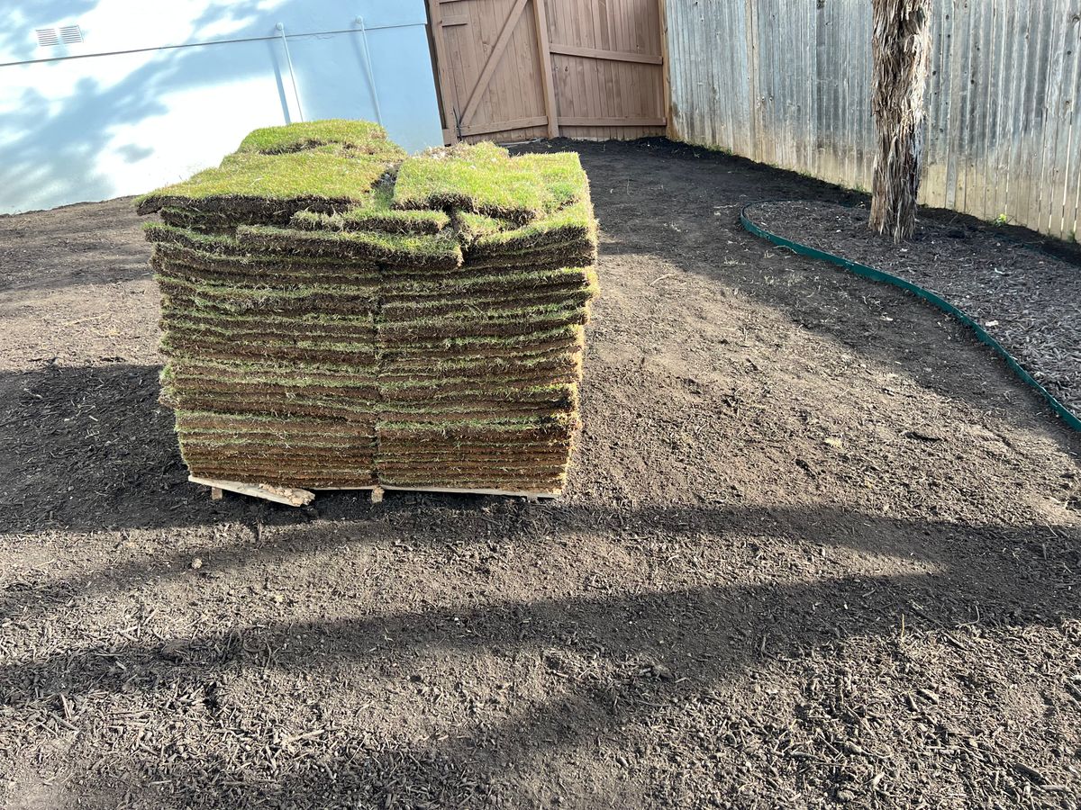 Mulch Installation for DR Landscape in San Antonio, TX