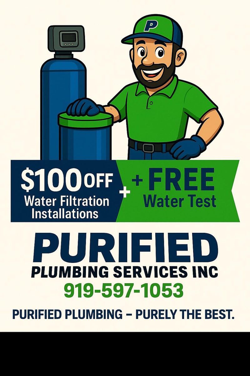 Plumbing Repairs for Purified Plumbing Services INC in Leasburg, NC