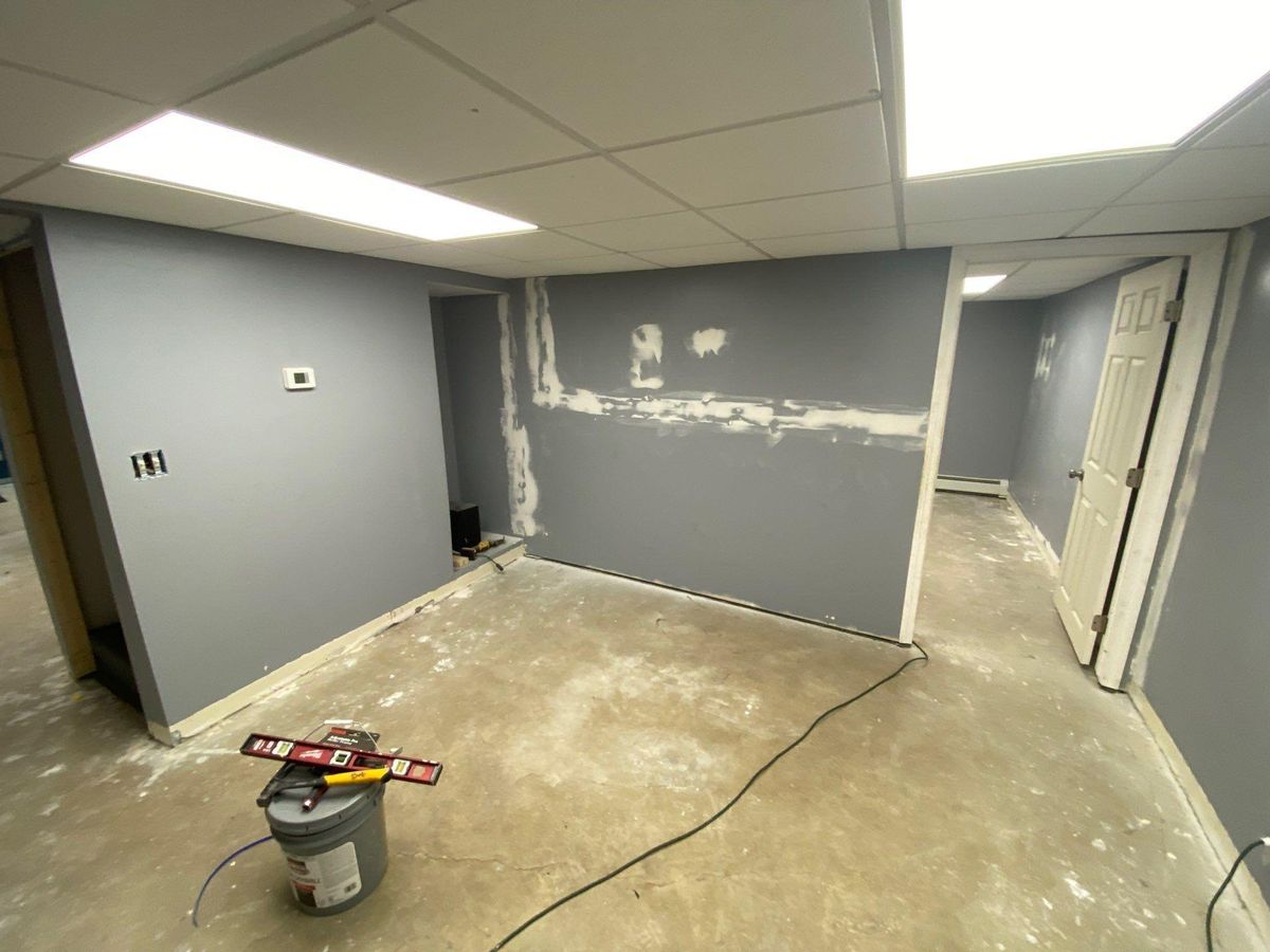Drywall Repair and Restoration for Clark co. Construction in Attleboro, MA