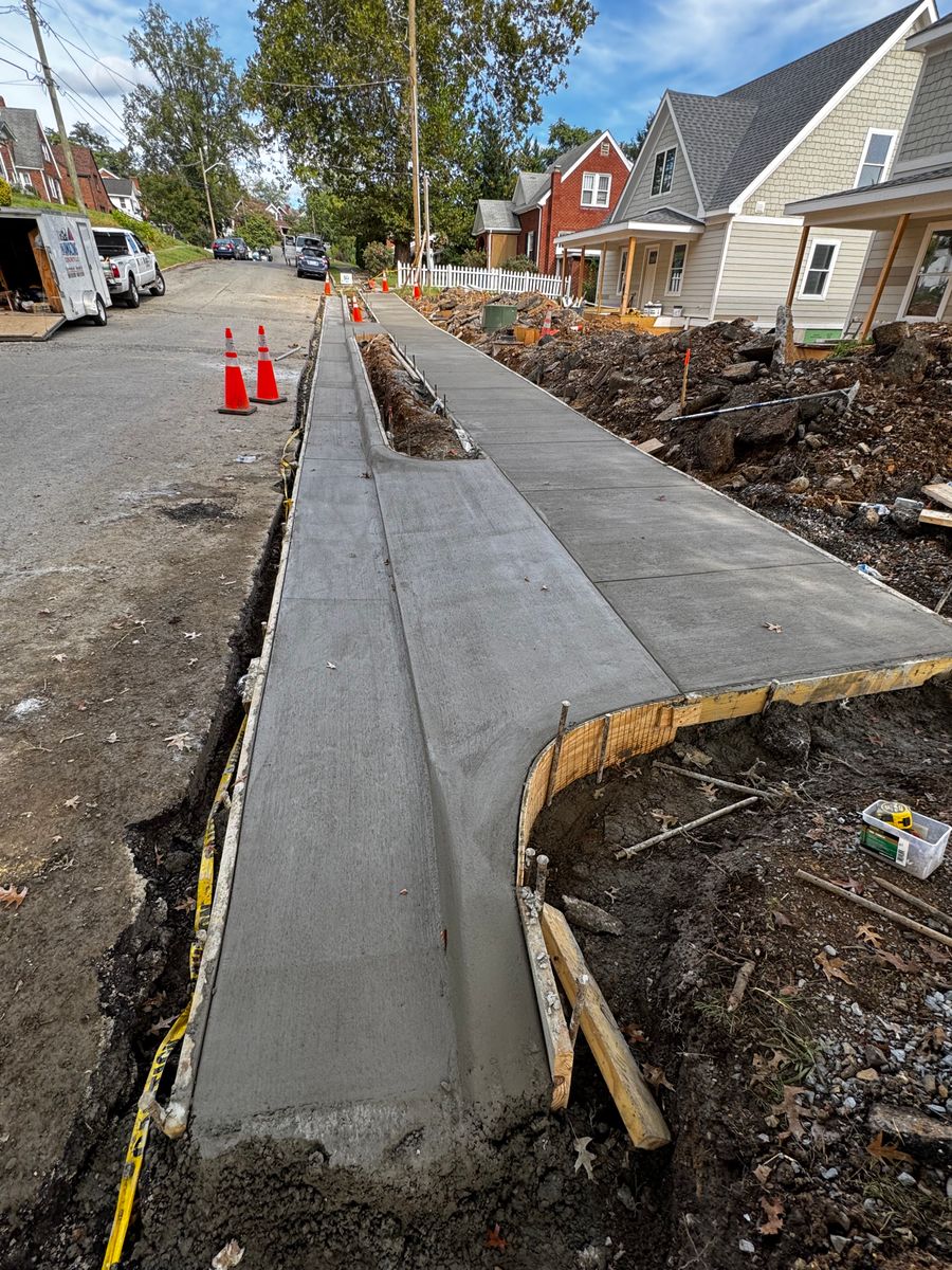 Concrete Slab Construction for The Amazing Concrete in Roanoke, VA