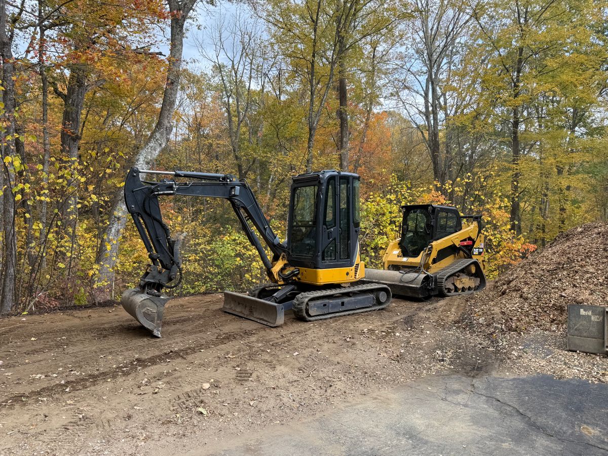 Land Clearing & Yard Expansion for Lennon Land Management in Suffield, CT