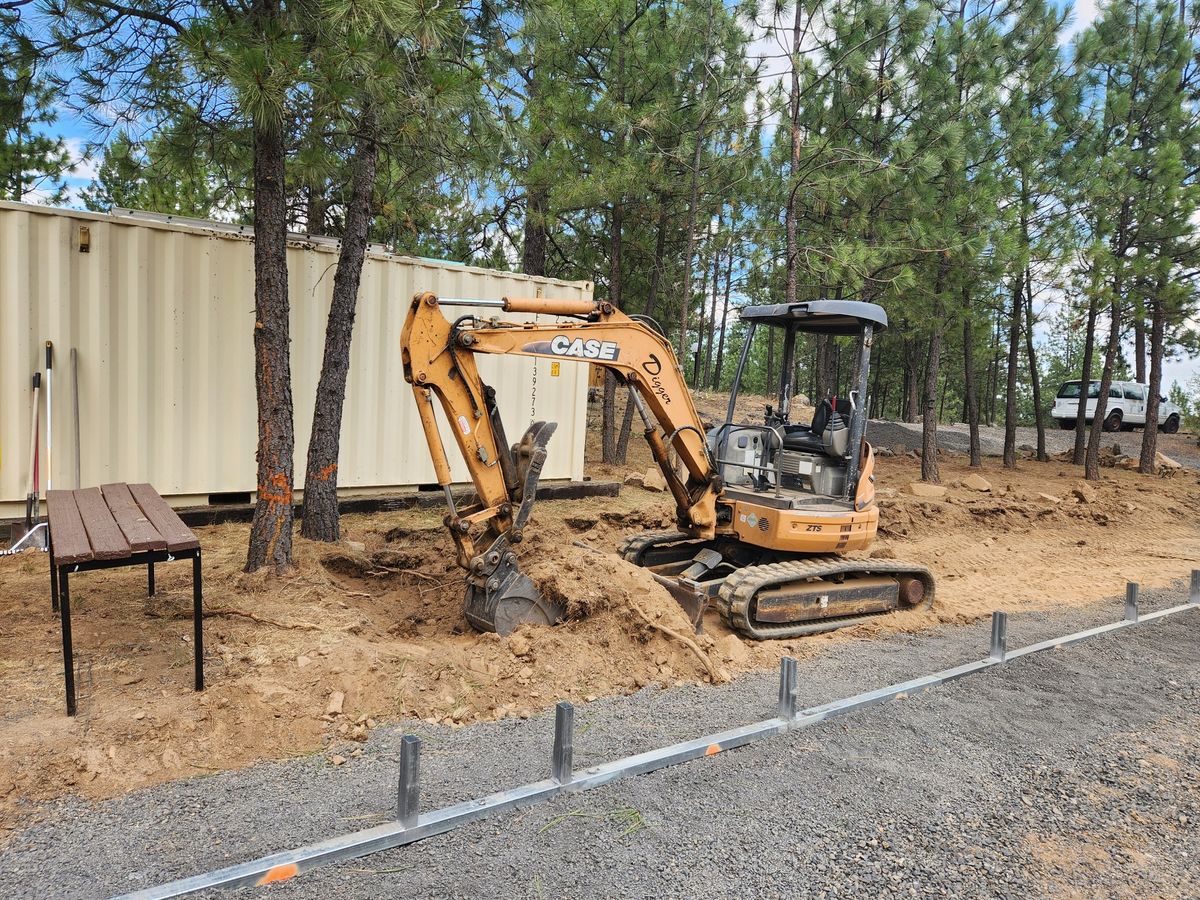 Residential & Commercial Excavation for Model A Excavating in Spokane Valley, WA