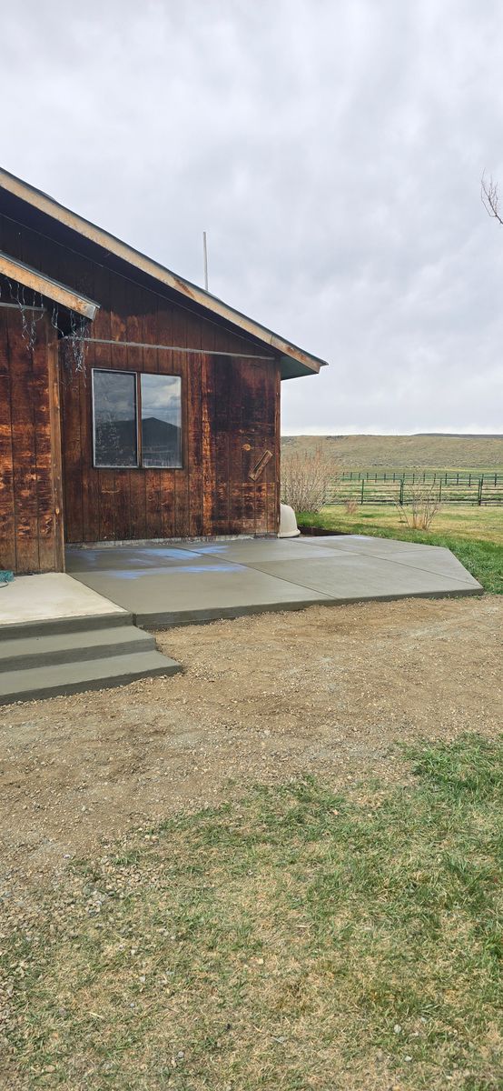 Patio Design & Installation for Pando & Duarte Concrete LLC in Craig, CO