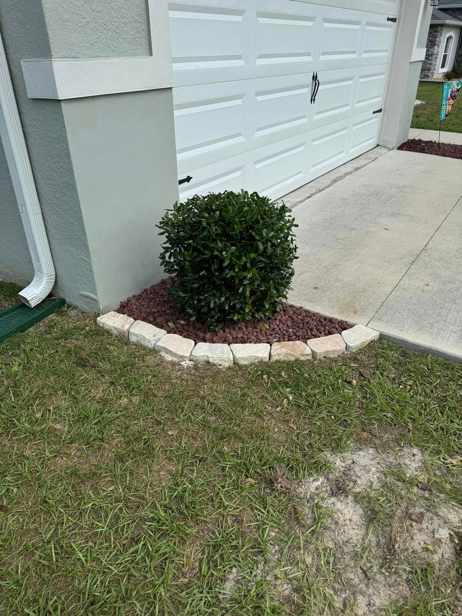 Landscape Boarder for Young's Lawn Services LLC in Ocala, FL