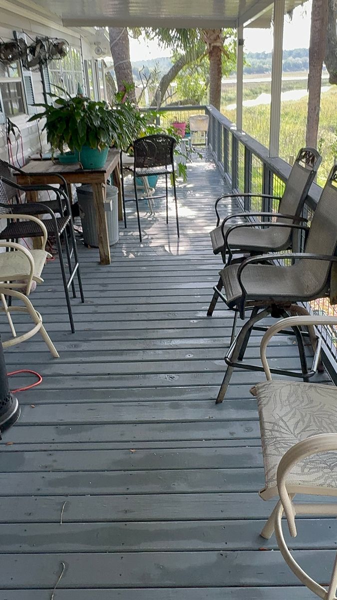 Deck & Patio Cleaning for Patriot Soft Wash LLC in Beaufort, SC