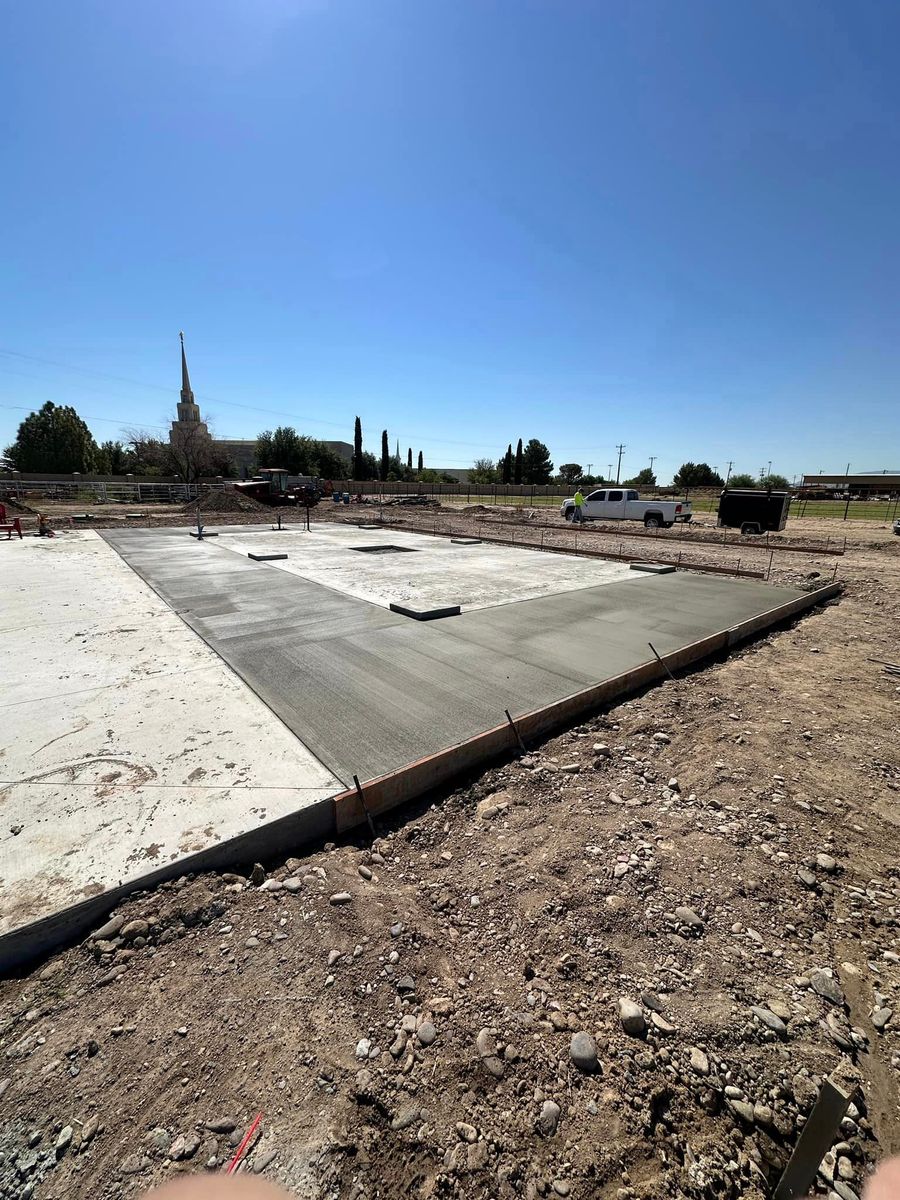 Foundation Installation for American Concrete Placement in Camp Verde, AZ