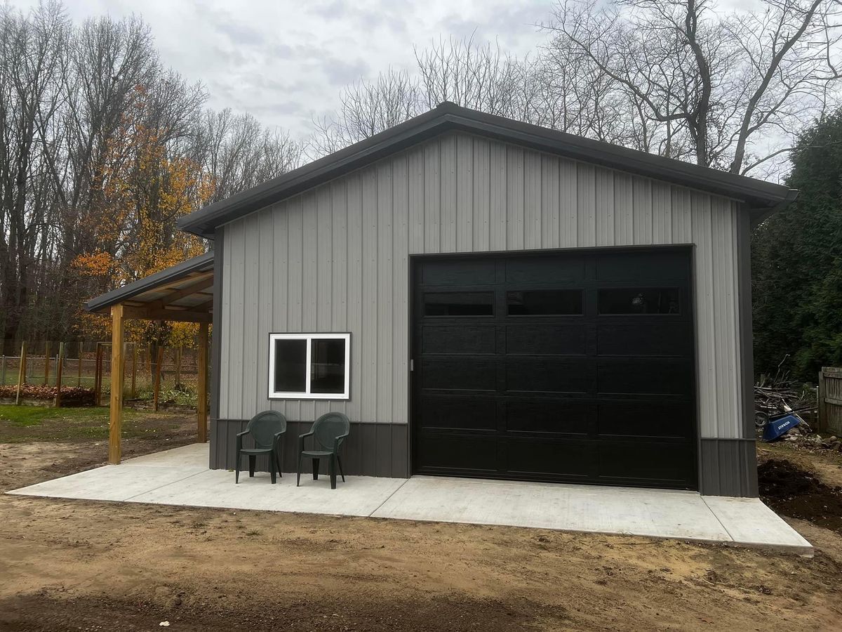 Garage Construction for All Pro Buildings in Hammond, Indiana