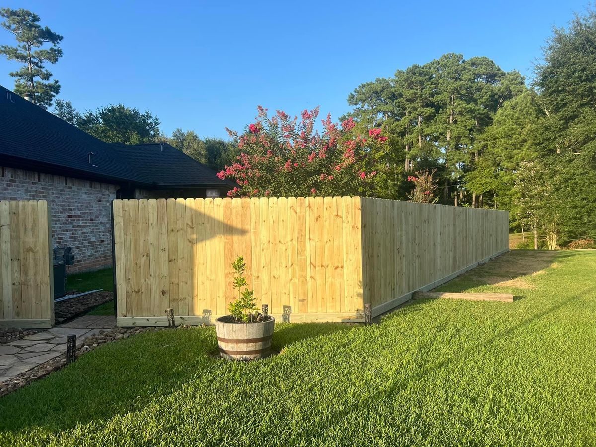 Fence repair & installation for Revamp Property Solutions LLC in Houston, TX