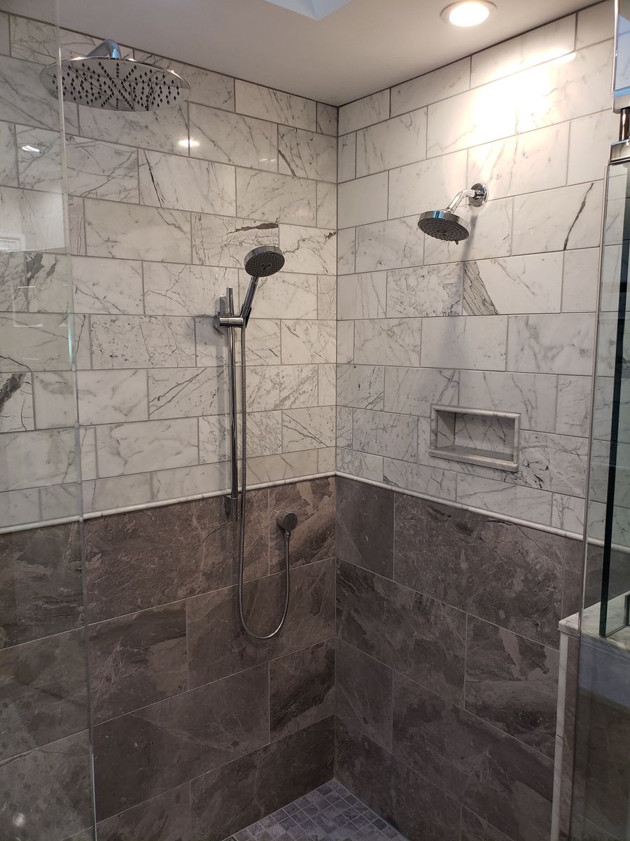 Bathroom Renovation for Demary Construction in Plattsburgh, NY