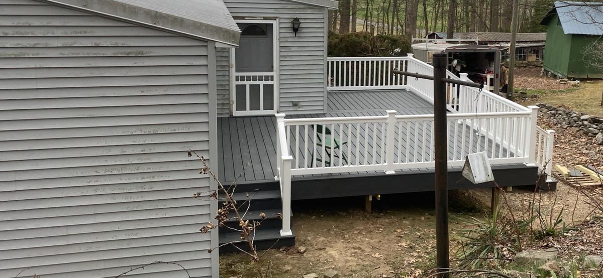 Deck & Patio Installation for Rough Cut Renovations LLC in Millersburg, PA