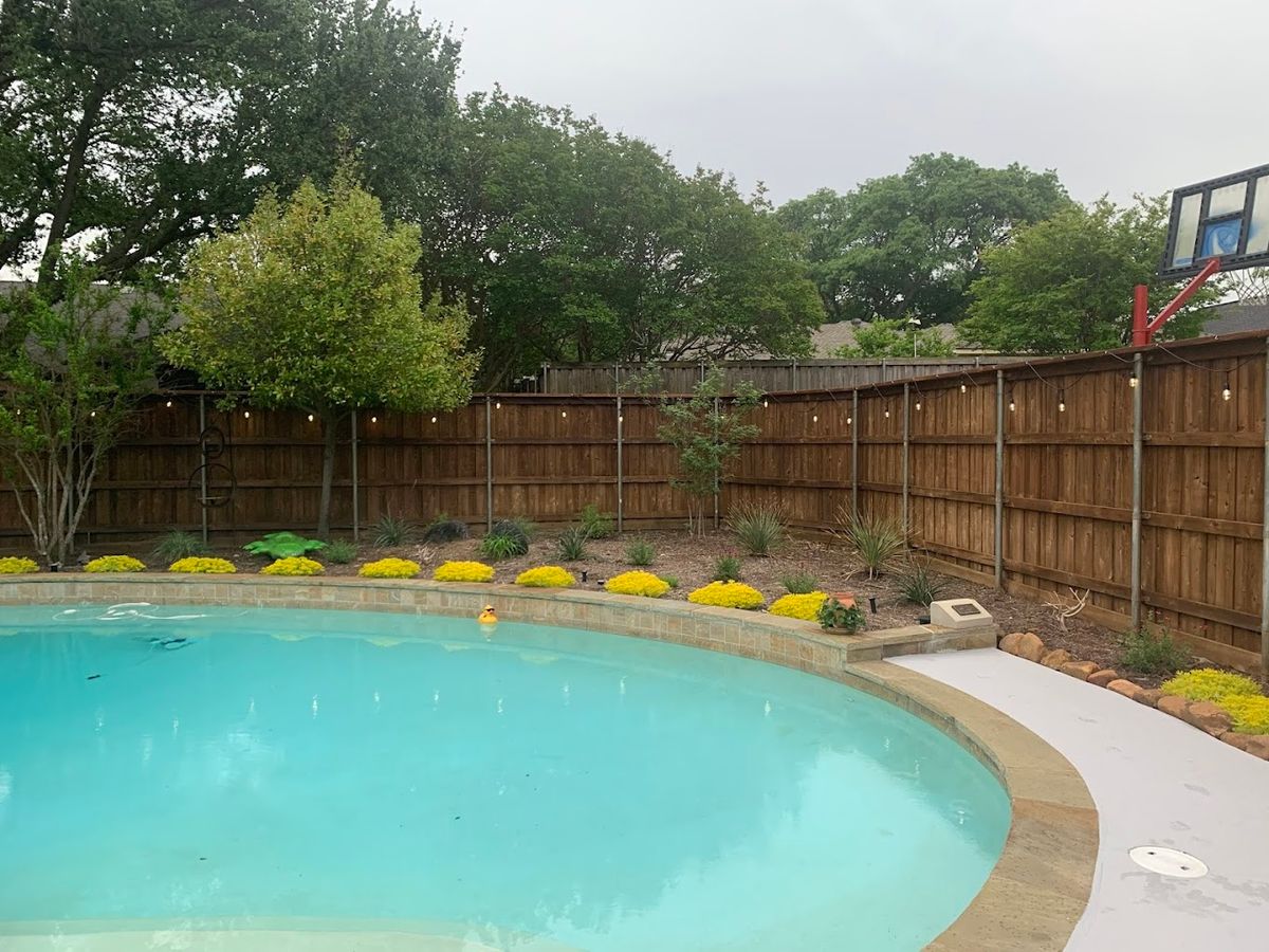 Landscape Design for Walker Custom Exteriors in Dallas, TX