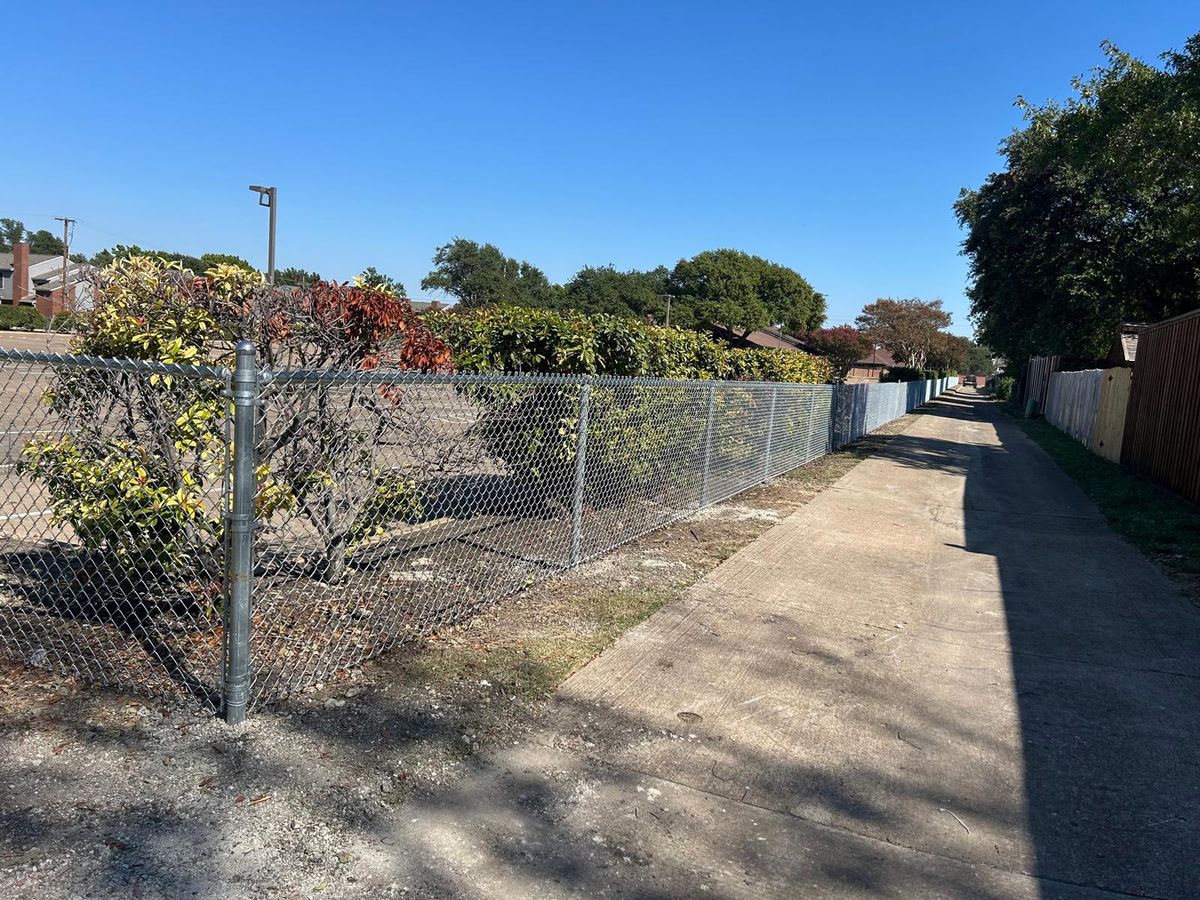 Commercial Fencing for A&O Texas Solutions in Arlington, TX