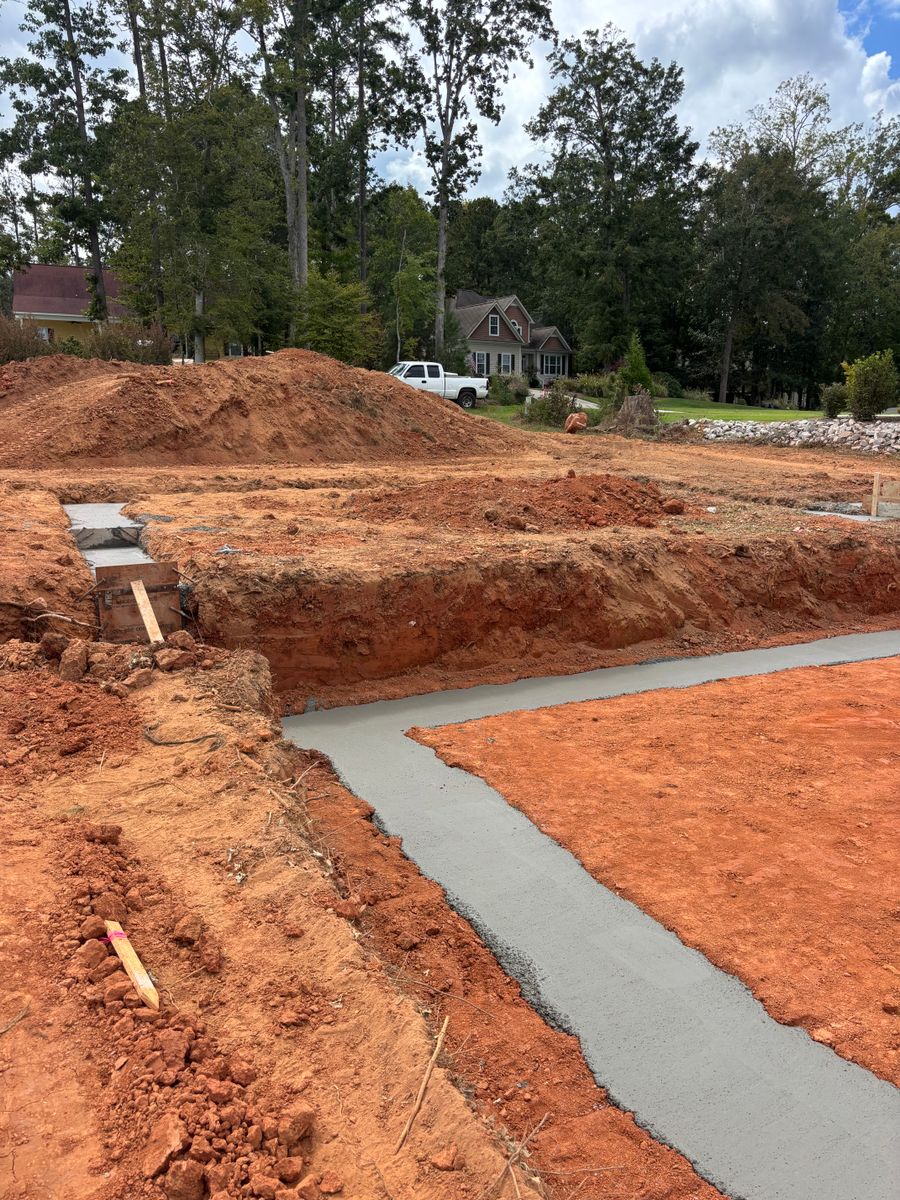 Land Clearing for Baer & Sons Concrete in Greenwood County, SC