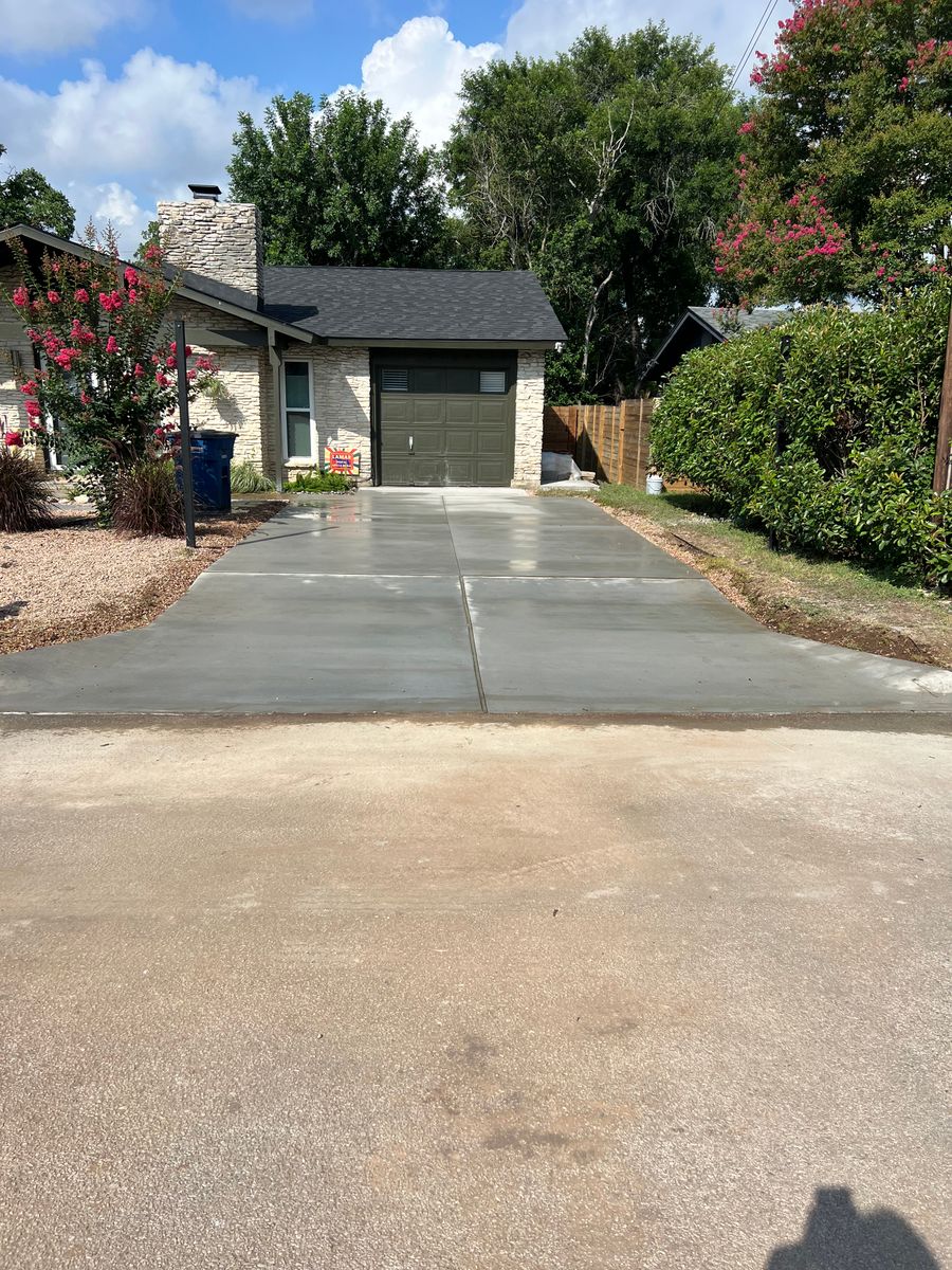 Concrete for Target Concrete and Landscape Solutions in Blanco, TX