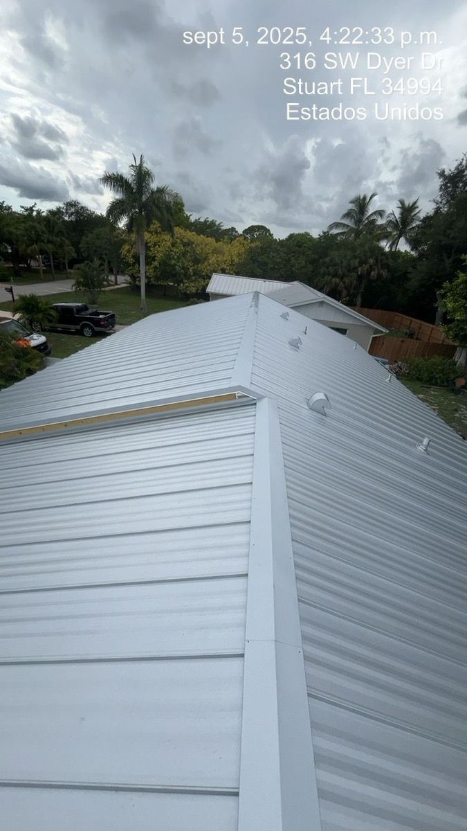 Roof Replacement for Ridgecap Roofing in Port St. Lucie, FL