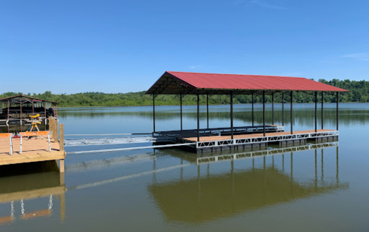 Docks for JW Johnson Construction in Linden, TN