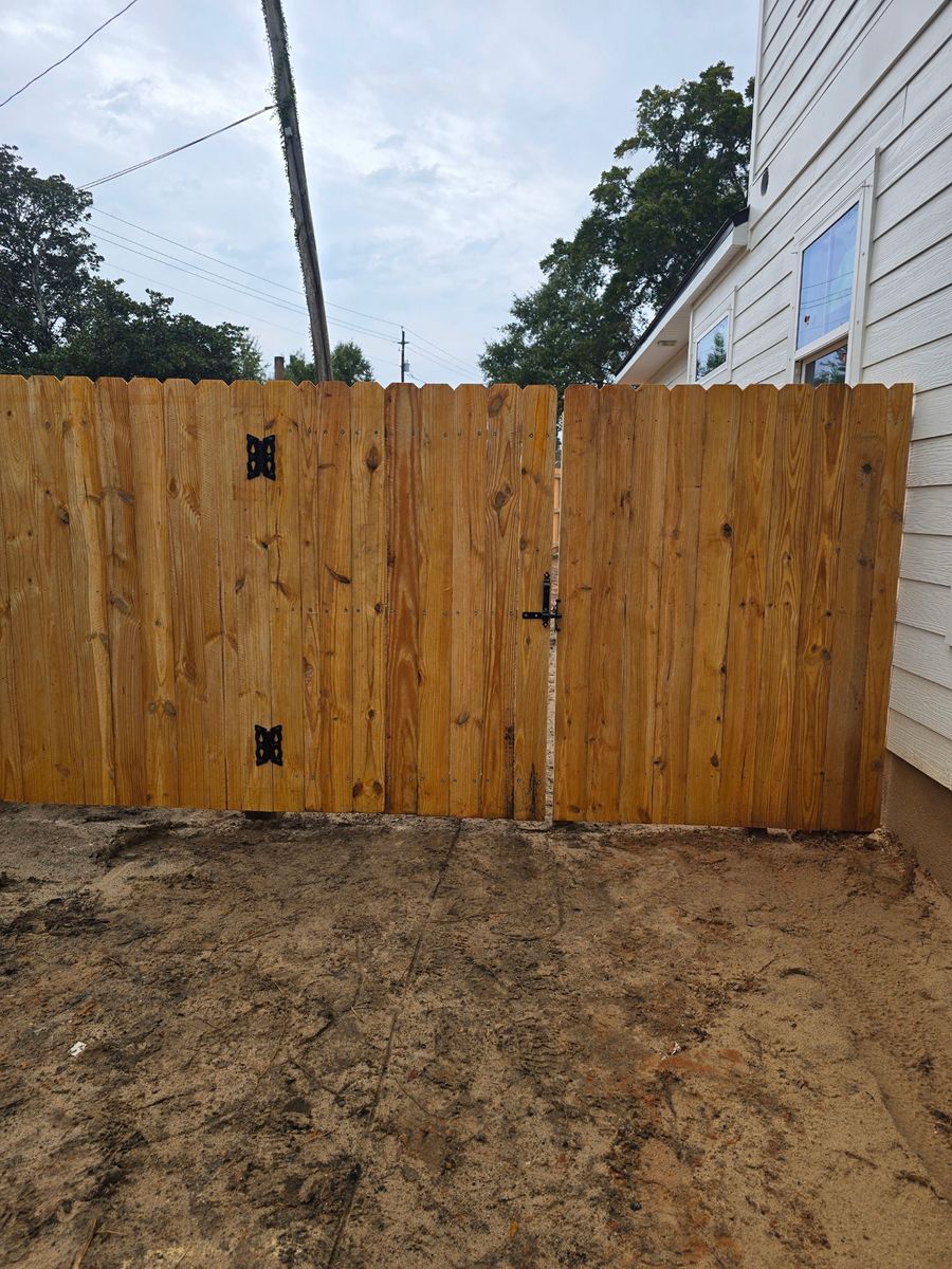 Fence Repair for Phillips Fencing Solutions in Pensacola, FL