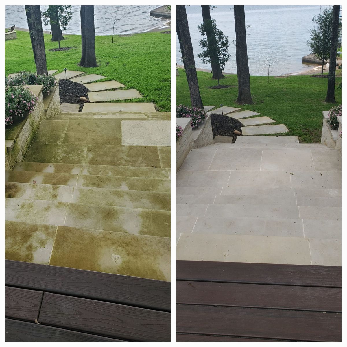 Hardscape Cleaning for semperfi softwash in Tool, TX