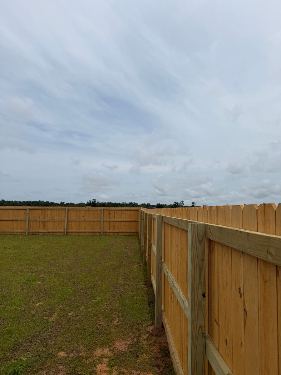 Fence Installation for Forrest Fencing in Pensacola, FL