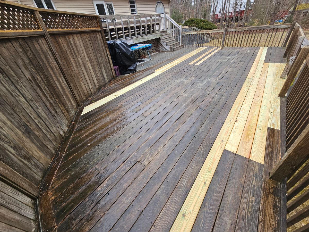 Deck Restoration for South Coast Decks LLC in Mansfield, MA