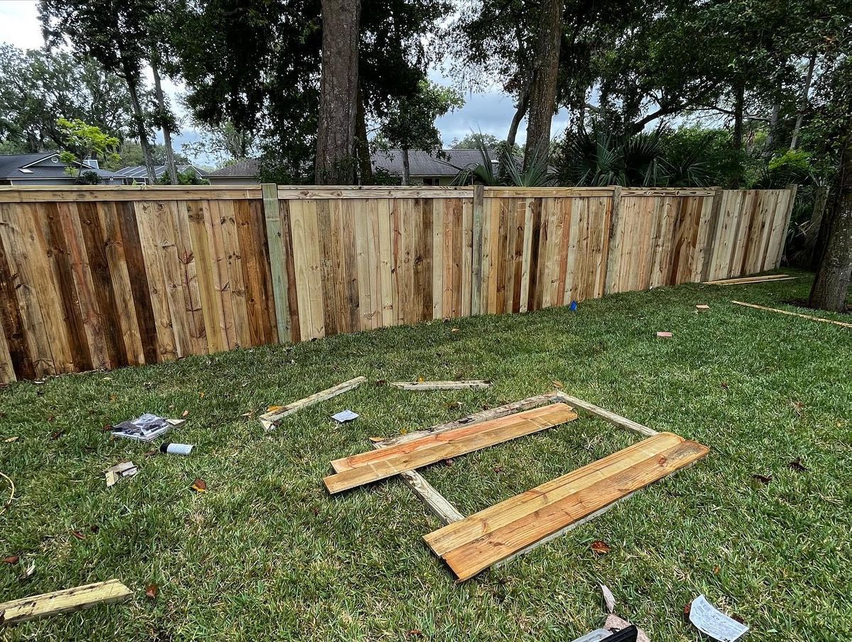 Fence Installation for Pro Designs LLC in Jacksonville, FL