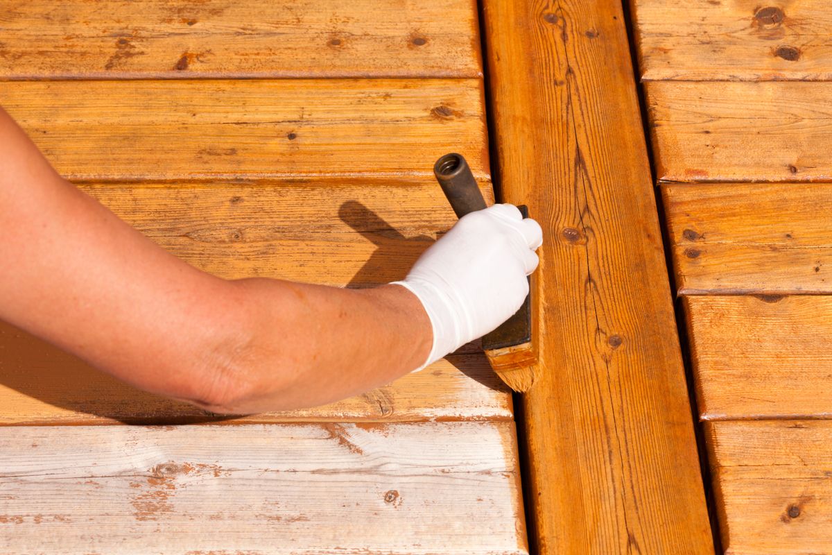 Deck Staining for Handyman on Demand in Kimberling City, MO