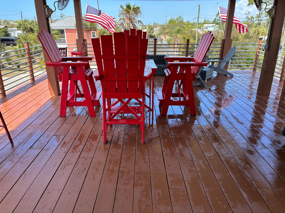 Interior/Exterior Staining for Ferrell’s Professional Painting & Home Services LLC in Panama City Beach, FL