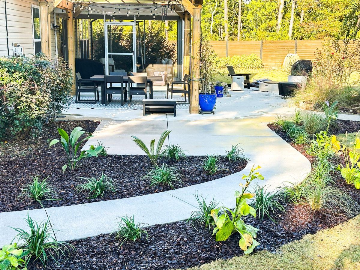 Mulch Installation for Nature Tones Landscaping & Hardscaping in Hampstead, NC