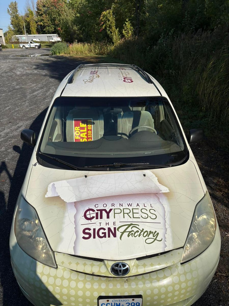 Decal Removal for Oasis Solutions in Cornwall, Ontario