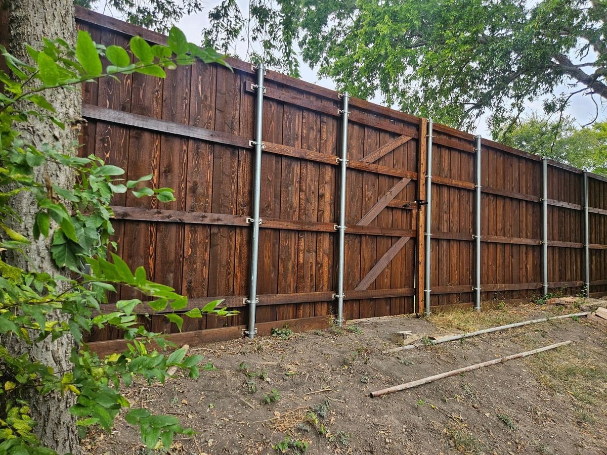 Fence Restoration for Armor Fence Staining in Highland Village, TX