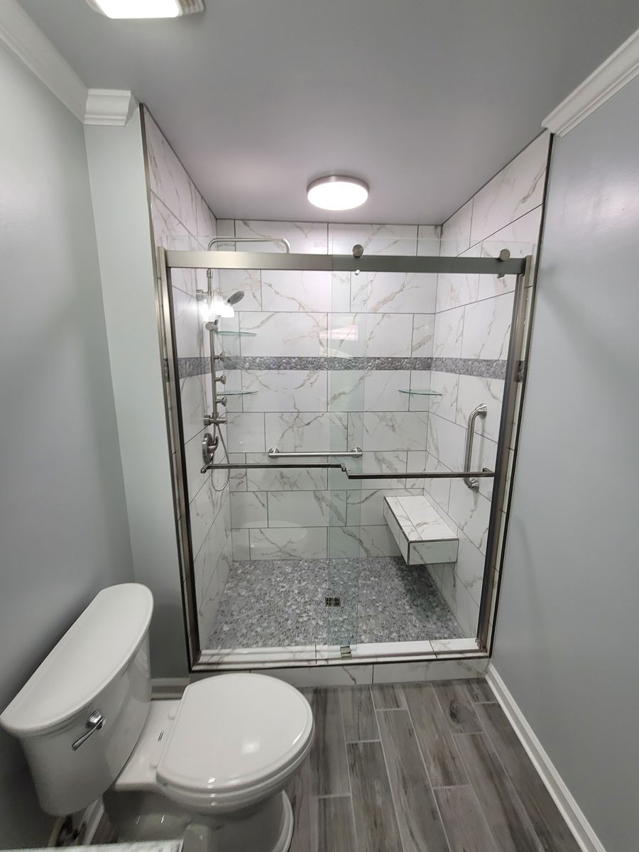 Bathroom Renovation for Autry Home Improvements LLC in Monroe, NC
