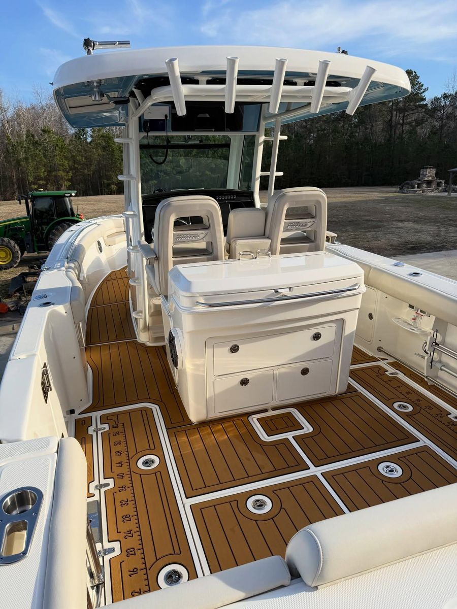 Boat Detail for Relentless Shine Mobile Detailing in Calabash, NC