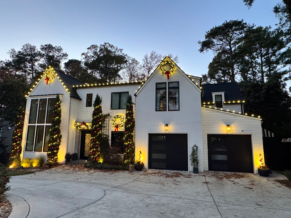 Holiday Lighting for Under Pressure: Pressure Washing Service in Raleigh, NC