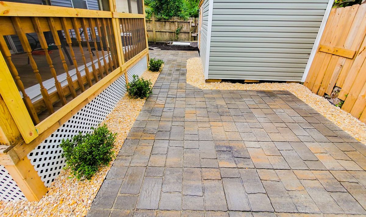 Patio Design & Construction for Nature Tones Landscaping & Hardscaping in Hampstead, NC