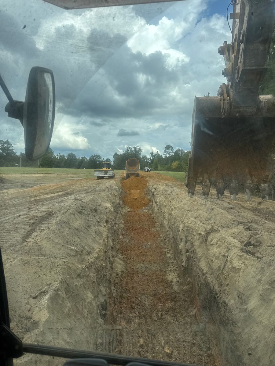 Land and Lot Clearing for Coursey Construction in Metter, GA