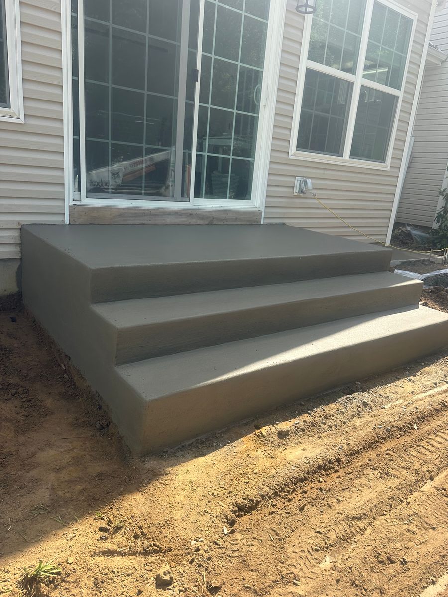 Concrete Slab Construction for GV Concrete LLC in Cherry Hill Township, NJ