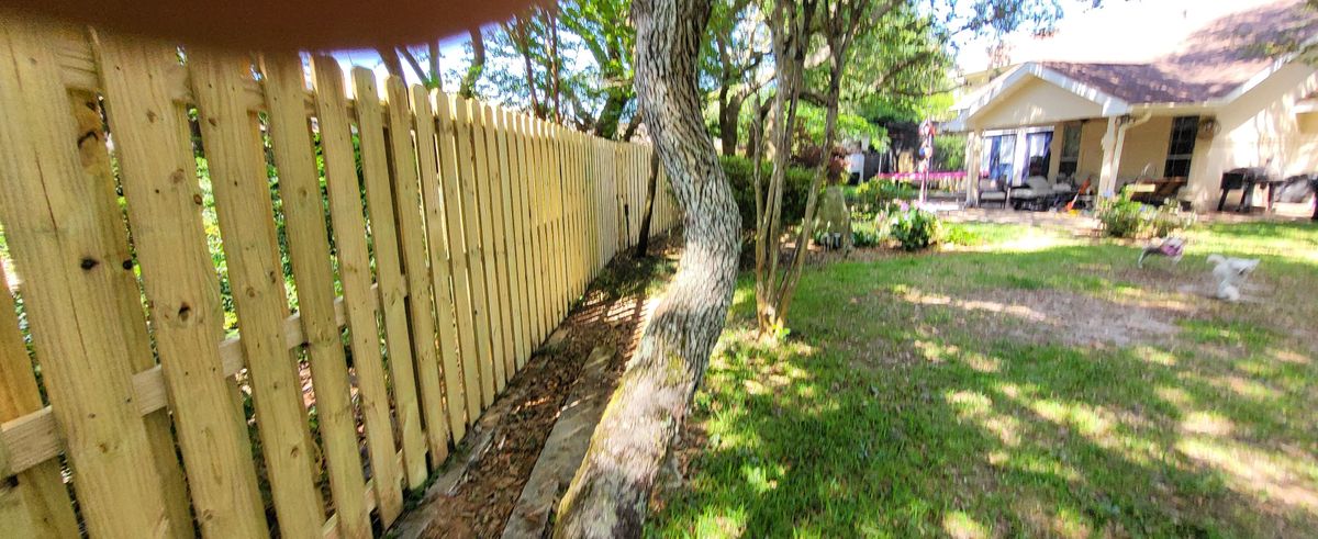 Fence Installation for Bayou Bill's Fencing in Crestview, FL