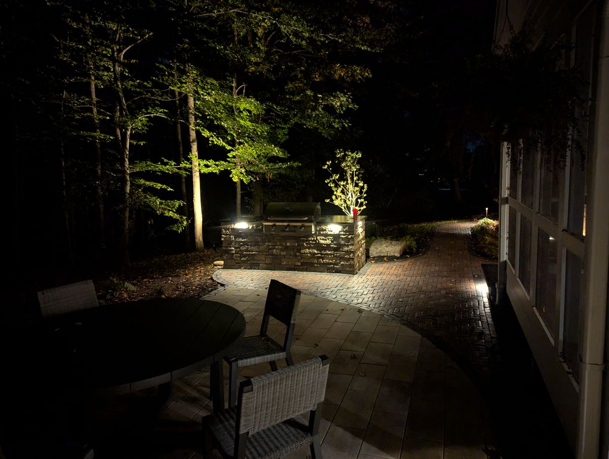 Patio Design & Construction for Double D Landscape Services in Columbus ,  OH