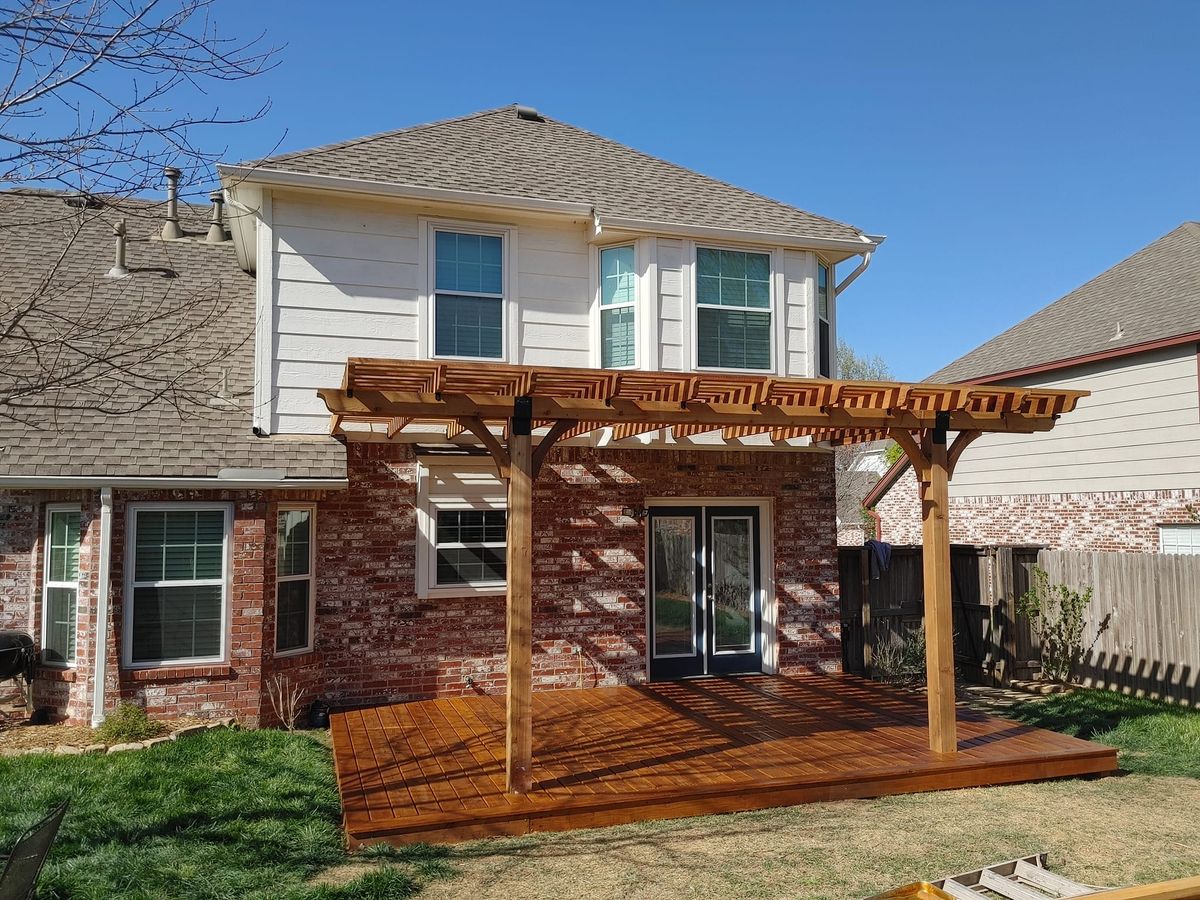 Deck & Patio Installation for Kalos Decks and Fences  in Bixby, OK