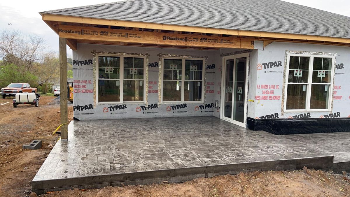 Concrete for Top Finish Concrete in Harrisonburg, VA