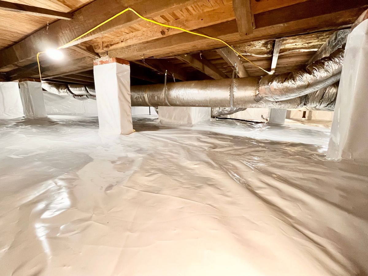 Crawlspace Encapsulation for Cool Hand Home Improvements in Spartanburg, SC