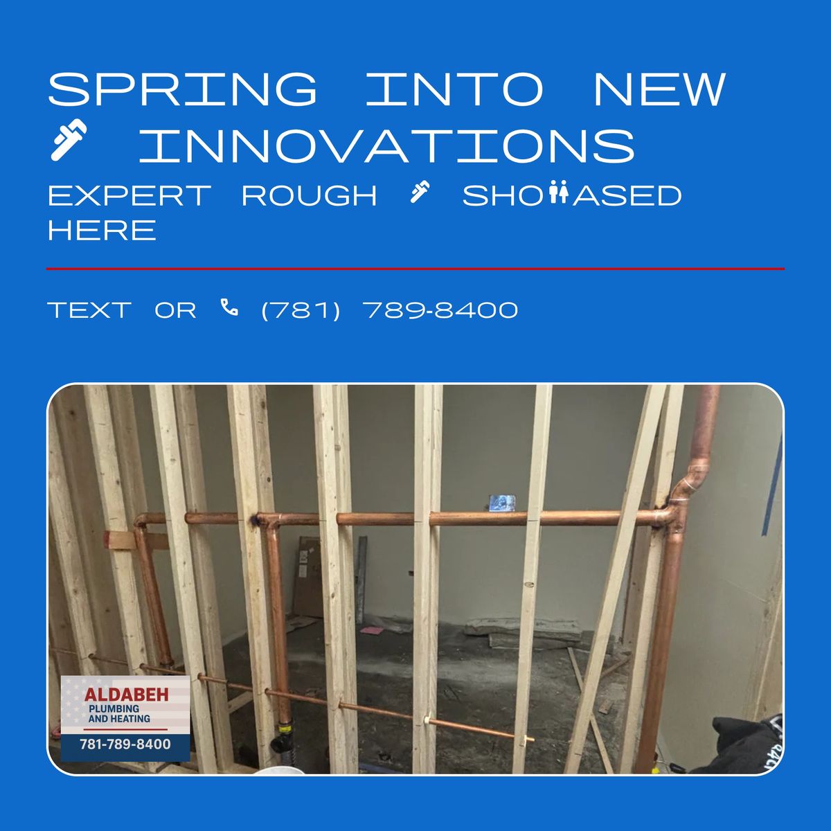 Rough Plumbing for Aldabeh Plumbing and Heating in Weymouth, MA