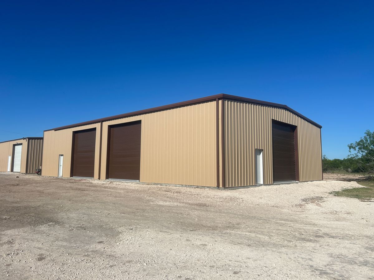 Pre-Engineered Metal Buildings for 292 Construction LLC in Gonzales County, TX