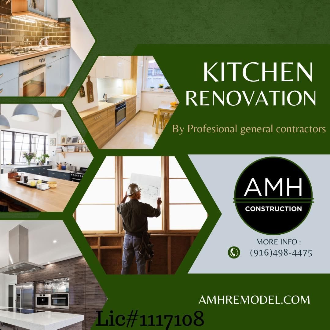 Apartment repairs, renovations & maintenance for AMH Construction in Sacramento, CA